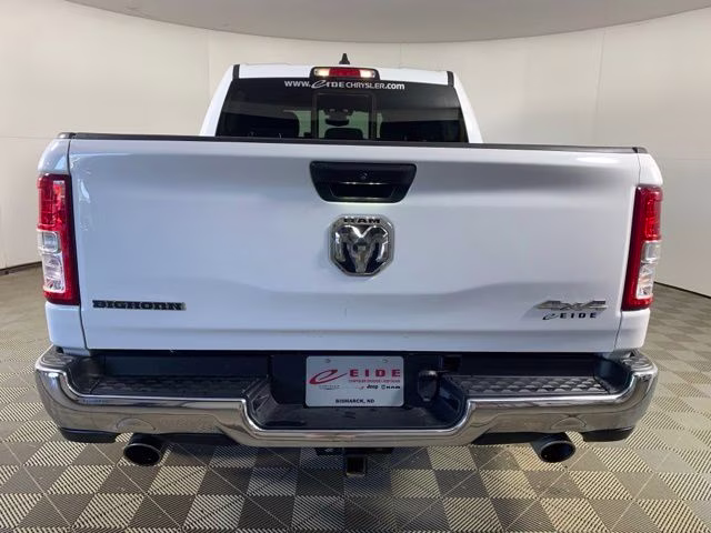 2023 Bright White Clearcoat Ram 1500 Big Horn 4X4 Truck