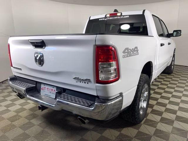 2023 Bright White Clearcoat Ram 1500 Big Horn 4X4 Truck