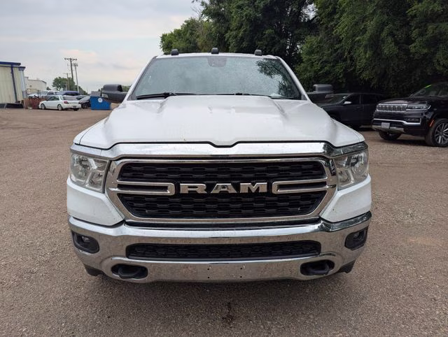 2023 Bright White Clearcoat Ram 1500 Big Horn/Lone Star 4X4 Truck