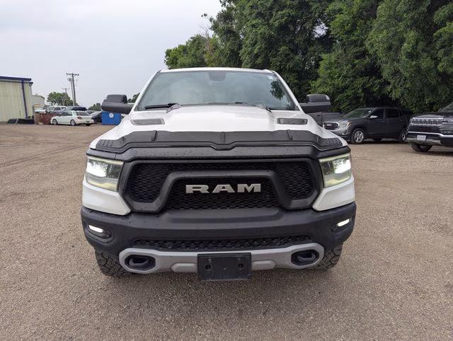 2020 Bright White Clearcoat Ram 1500 Rebel 4X4 Truck