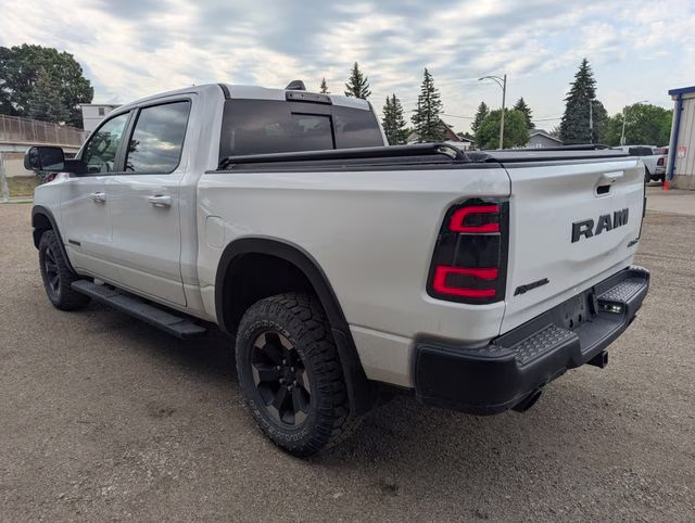 2020 Bright White Clearcoat Ram 1500 Rebel 4X4 Truck