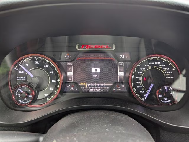 2020 Bright White Clearcoat Ram 1500 Rebel 4X4 Truck