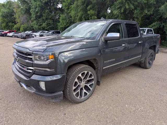 2017 Graphite Metallic Chevrolet Silverado 1500 LTZ 4X4 Truck