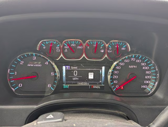 2017 Graphite Metallic Chevrolet Silverado 1500 LTZ 4X4 Truck