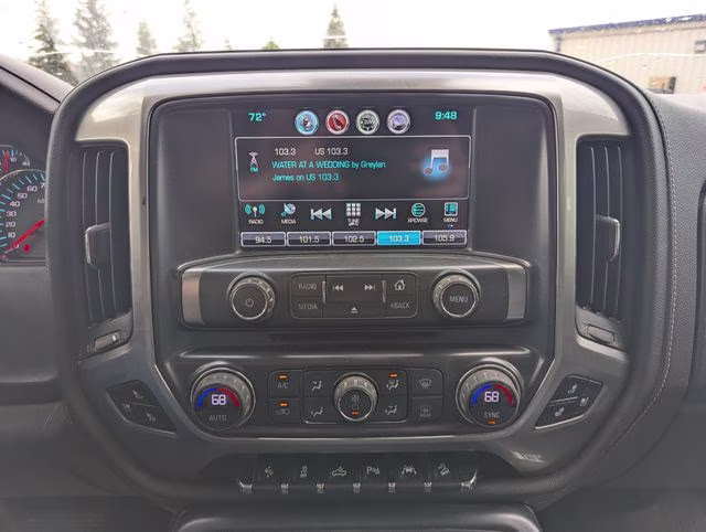 2017 Graphite Metallic Chevrolet Silverado 1500 LTZ 4X4 Truck