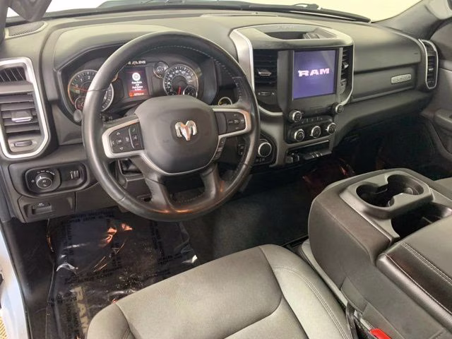 2023 Bright White Clearcoat Ram 1500 Big Horn 4X4 Truck