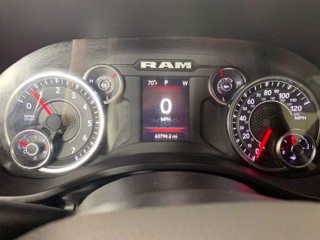 2023 Bright White Clearcoat Ram 1500 Big Horn 4X4 Truck