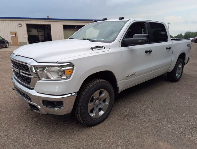 2023 Bright White Clearcoat Ram 1500 Big Horn/Lone Star 4X4 Truck
