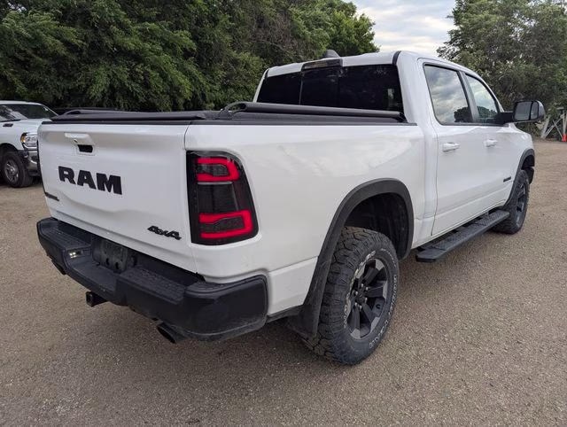 2020 Bright White Clearcoat Ram 1500 Rebel 4X4 Truck