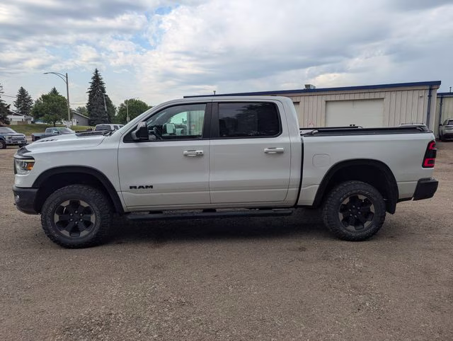 2020 Bright White Clearcoat Ram 1500 Rebel 4X4 Truck