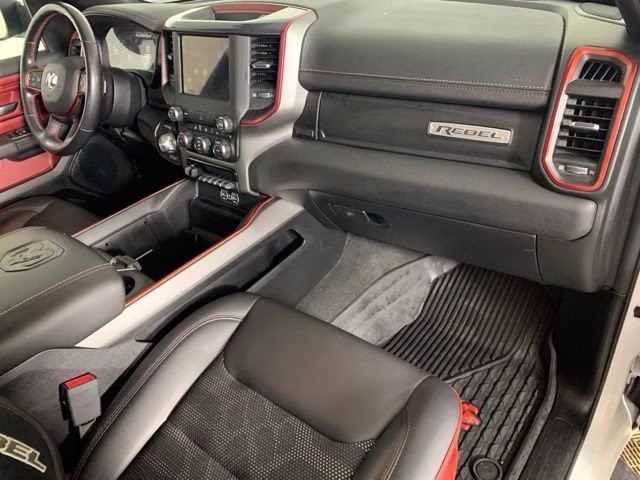 2020 Bright White Clearcoat Ram 1500 Rebel 4X4 Truck