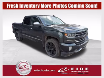 2017 Graphite Metallic Chevrolet Silverado 1500 LTZ 4X4 Truck
