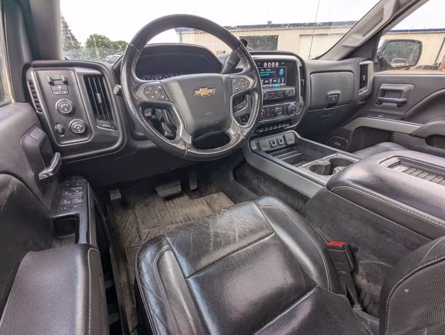 2017 Graphite Metallic Chevrolet Silverado 1500 LTZ 4X4 Truck