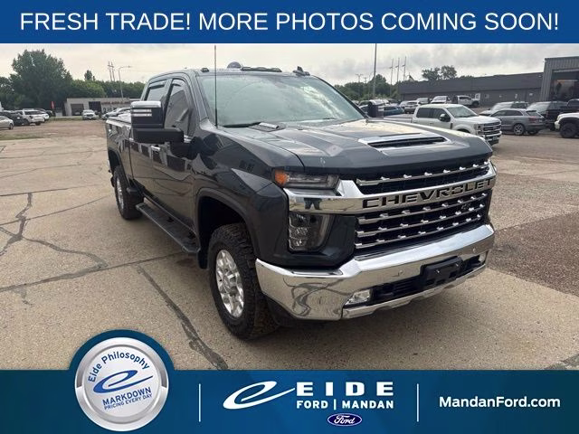 2020 Shadow Gray Metallic Chevrolet Silverado 3500HD LTZ 4X4 Truck