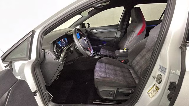 2023 Opal White w/Black Roof Volkswagen Golf GTI 2.0T 40th Anniversary Edition FWD Hatchback