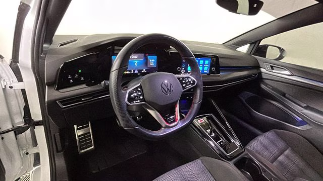 2023 Opal White w/Black Roof Volkswagen Golf GTI 2.0T 40th Anniversary Edition FWD Hatchback