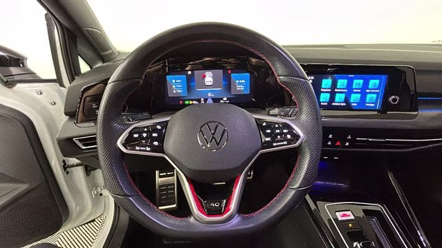 2023 Opal White w/Black Roof Volkswagen Golf GTI 2.0T 40th Anniversary Edition FWD Hatchback