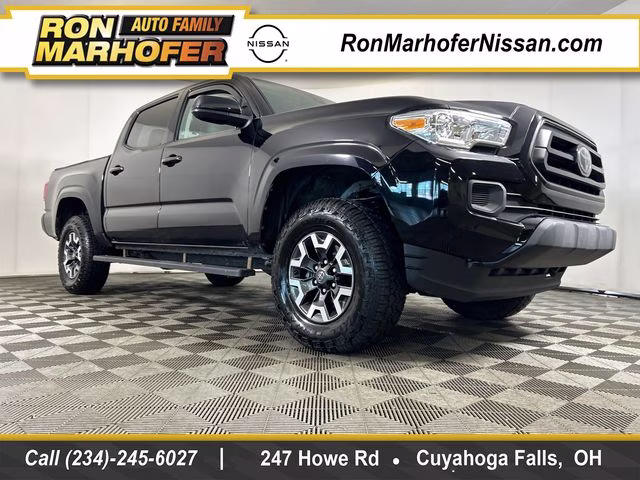 2021 Midnight Black Metallic Toyota Tacoma SR 4X4 Truck