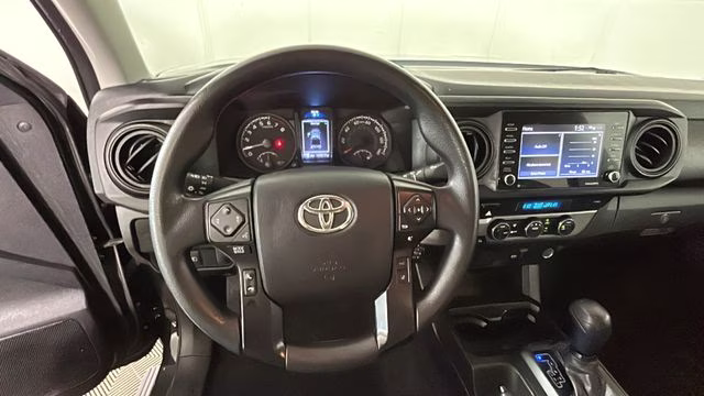 2021 Midnight Black Metallic Toyota Tacoma SR 4X4 Truck