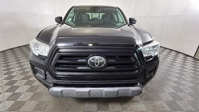 2021 Midnight Black Metallic Toyota Tacoma SR 4X4 Truck