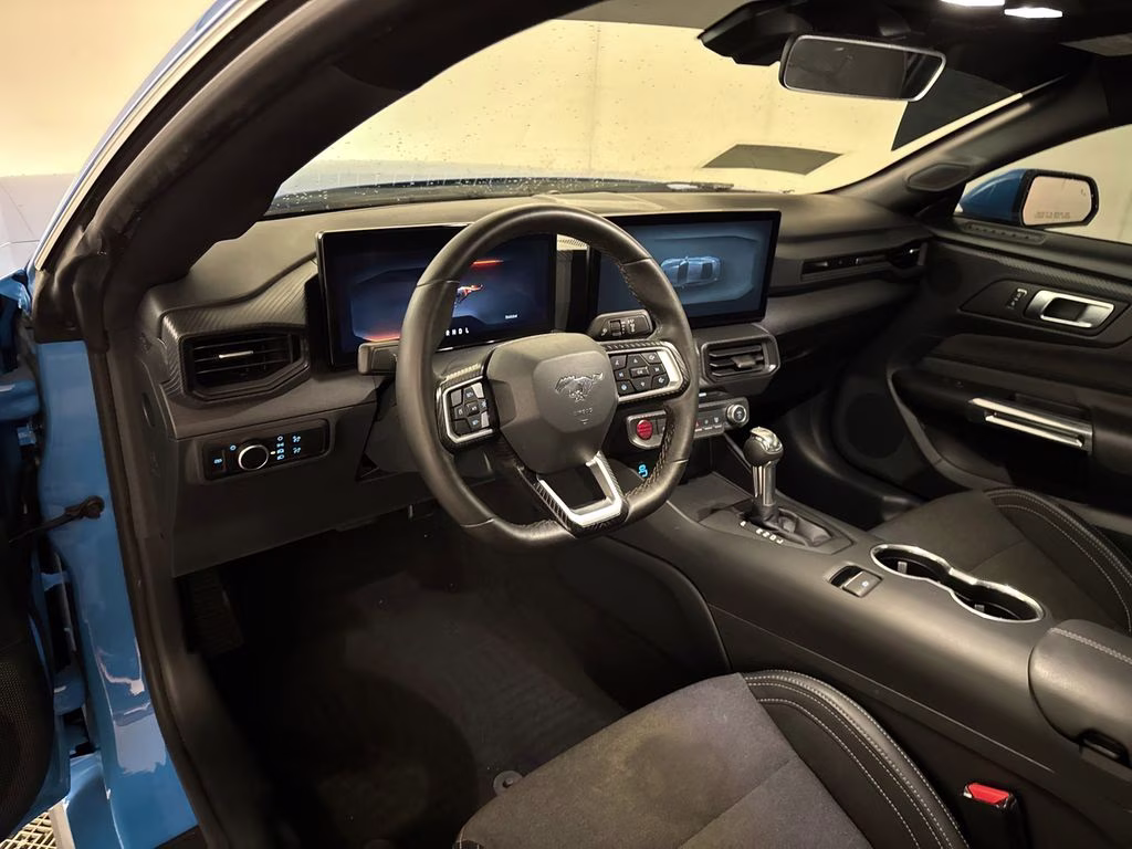 2024 Grabber Blue Metallic Ford Mustang EcoBoost RWD Coupe