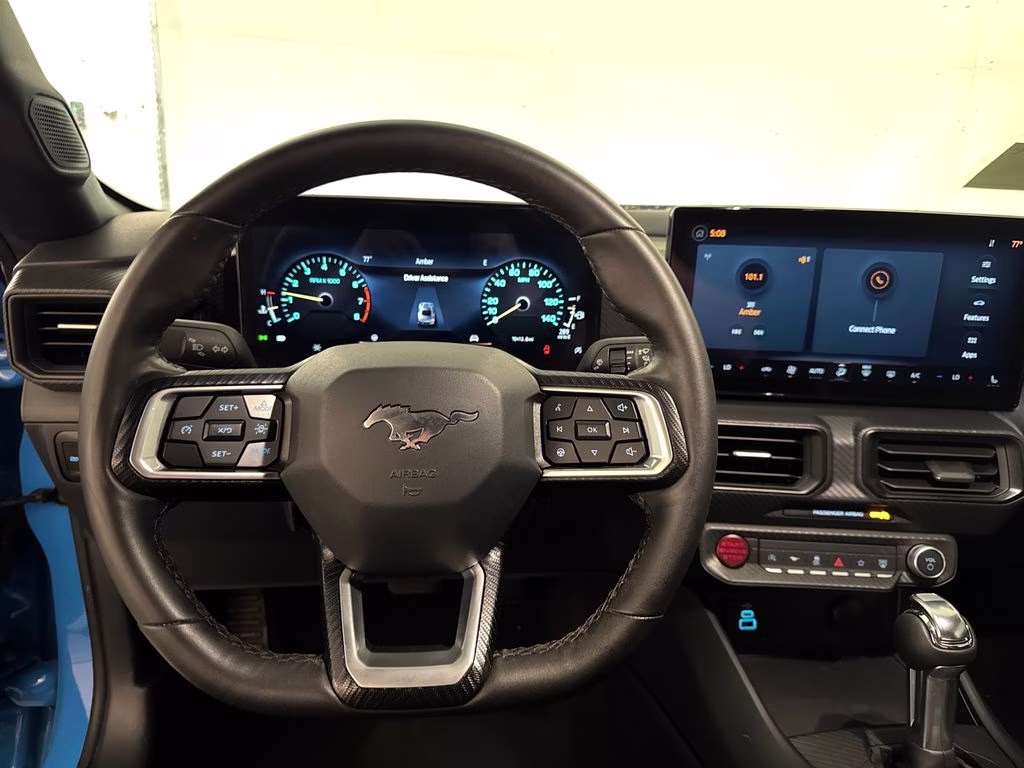 2024 Grabber Blue Metallic Ford Mustang EcoBoost RWD Coupe