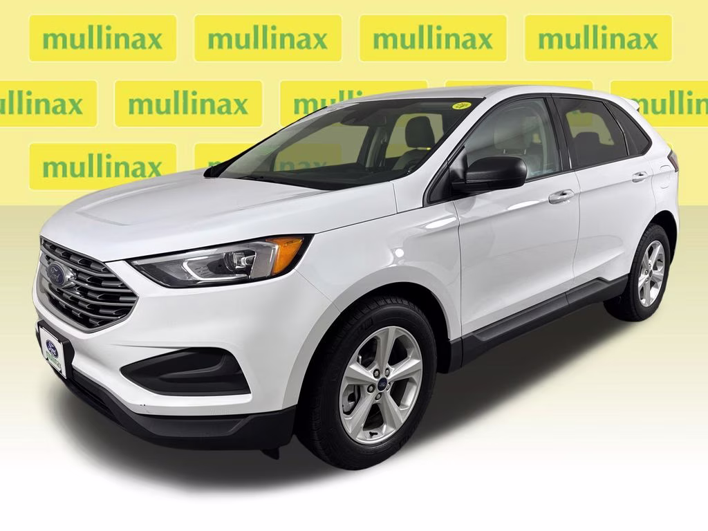2021 Oxford White Ford Edge SE FWD SUV