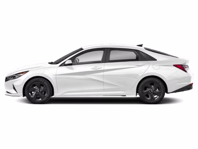 2023 Serenity White Pearl Hyundai Elantra SEL FWD Sedan