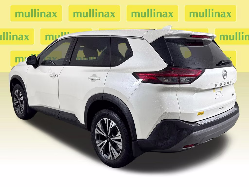 2021 Pearl White Tricoat Nissan Rogue SV FWD SUV