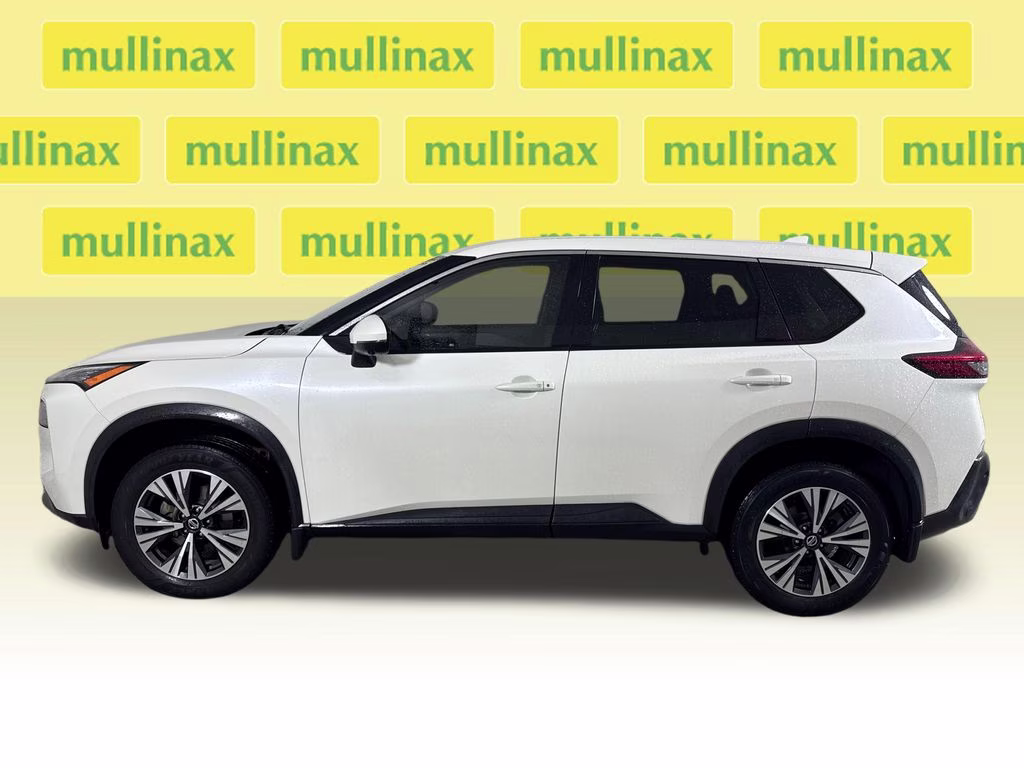 2021 Pearl White Tricoat Nissan Rogue SV FWD SUV