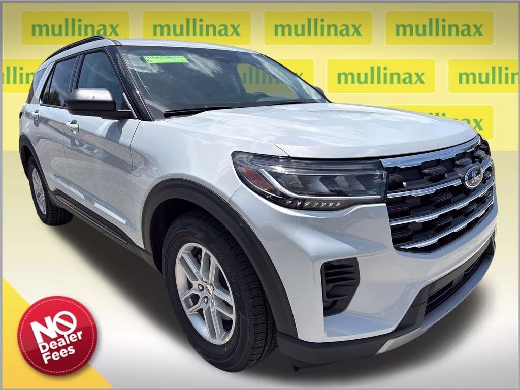 2026 Space White Metallic Ford Explorer Active RWD SUV