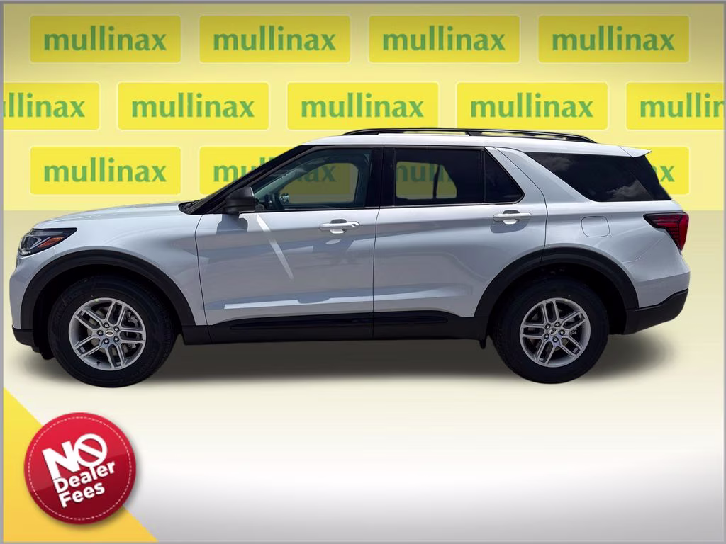 2026 Space White Metallic Ford Explorer Active RWD SUV