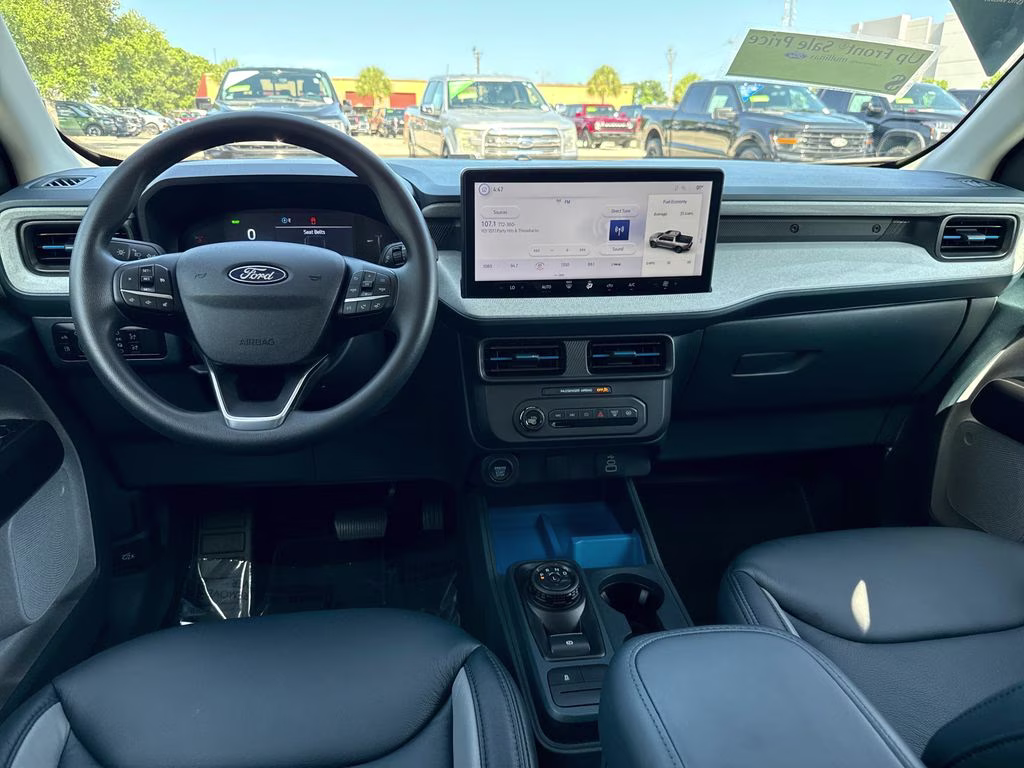 2025 Azure Gray Metallic Ford Maverick XLT FWD Truck