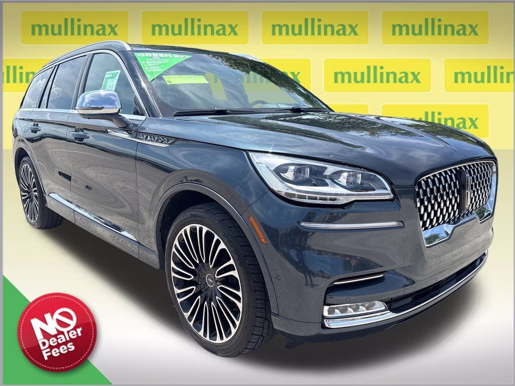 2020 Flight Blue Clearcoat Lincoln Aviator Black Label AWD SUV