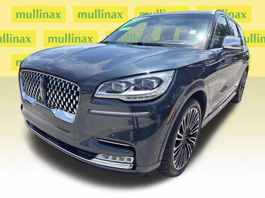 2020 Flight Blue Clearcoat Lincoln Aviator Black Label AWD SUV