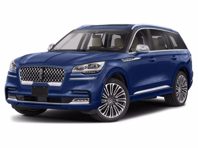 2020 Flight Blue Clearcoat Lincoln Aviator Black Label AWD SUV