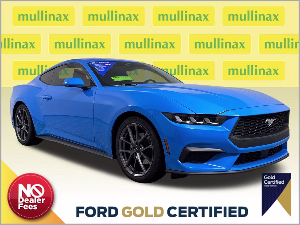 2024 Grabber Blue Metallic Ford Mustang EcoBoost RWD Coupe