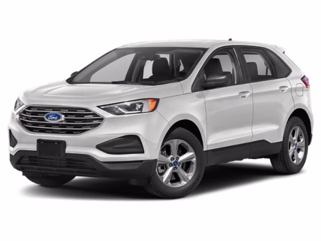 2021 Oxford White Ford Edge SE FWD SUV