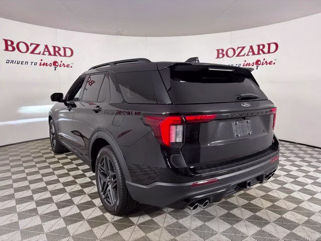 2025 Black Metallic Ford Explorer ST 4X4 SUV
