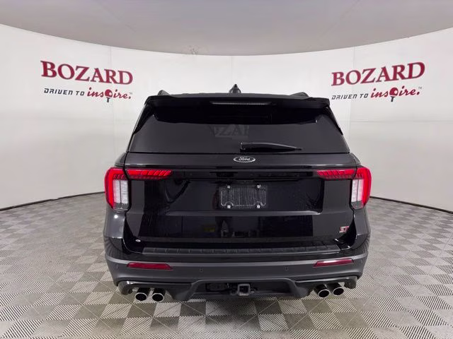 2025 Black Metallic Ford Explorer ST 4X4 SUV