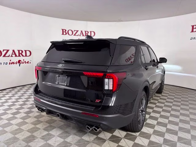 2025 Black Metallic Ford Explorer ST 4X4 SUV
