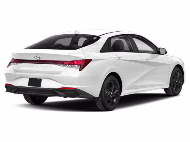 2023 Serenity White Pearl Hyundai Elantra SEL FWD Sedan
