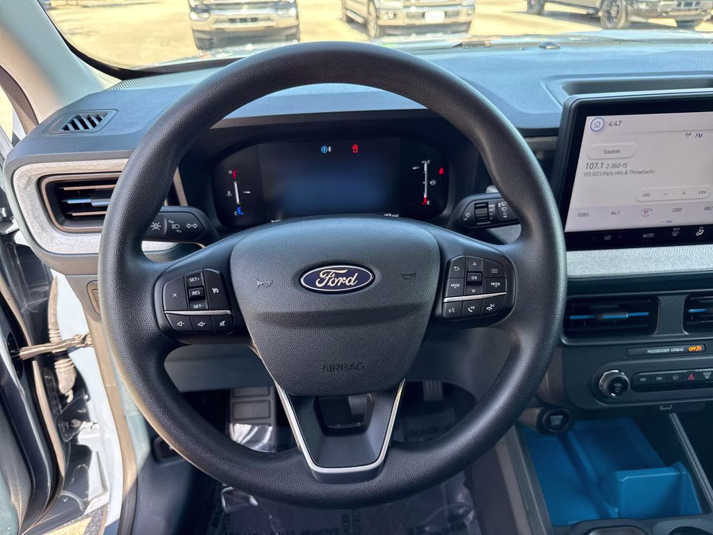 2025 Azure Gray Metallic Tri-Coat Ford Maverick XLT FWD Truck