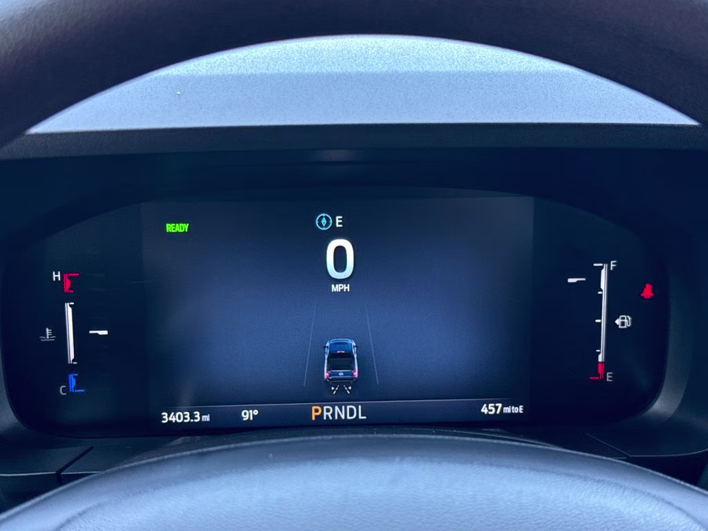 2025 Azure Gray Metallic Tri-Coat Ford Maverick XLT FWD Truck