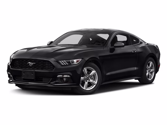 2017 Shadow Black Ford Mustang EcoBoost Premium RWD Coupe
