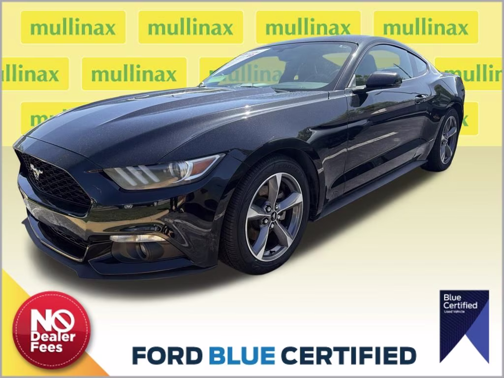 2017 Shadow Black Ford Mustang EcoBoost Premium RWD Coupe