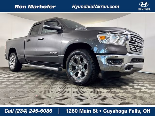 2022 Granite Crystal Metallic Clearcoat Ram 1500 Big Horn/Lone Star RWD Truck