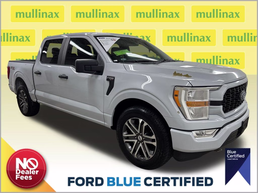 2021 Space White Metallic Ford F-150 XL RWD Truck