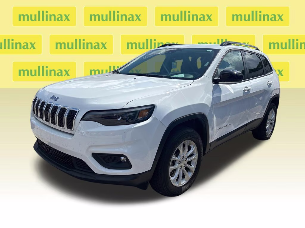 2022 Bright White Clearcoat Jeep Cherokee Latitude Lux 4X4 SUV