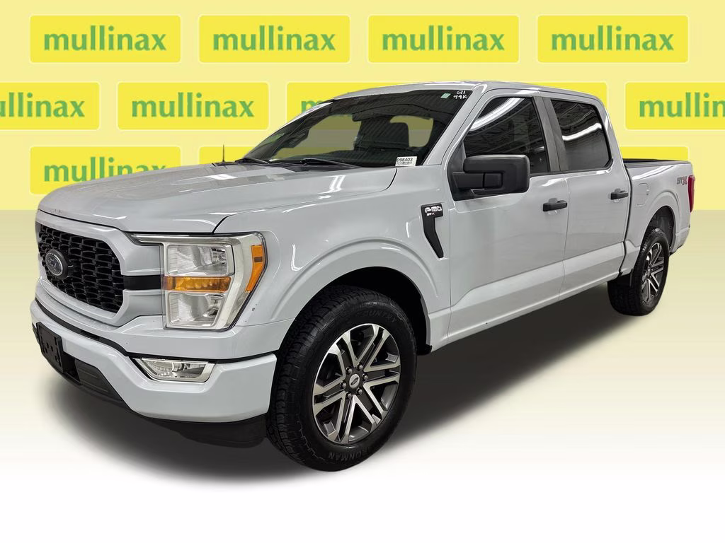 2021 Space White Metallic Ford F-150 XL RWD Truck